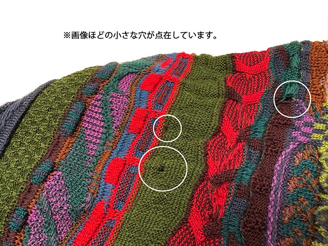 ��SALE 30%OFF�� COOGI ����������3D Knit Wool Sweater 3D�˥å� �����륻��������col.GREEN�ϡ�size:M��100��PURE NEW WOOL��Made in AUSTRALIA����OLD ������ɡۡ���šۡ�Ź�޻����Բġ�