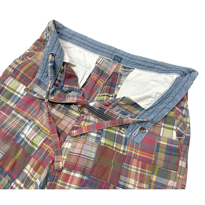 ��SALE 30%OFF��Polo by Ralph Lauren �ݥ� ���ե������MADRAS CHECK SHORTS �ޥɥ饹�����å� ���硼�ġ�col.RED�ϡ�size:W36��COTTON100�� ��USED �桼���ɡۡ���šۡ�Ź�޻����Բġ�