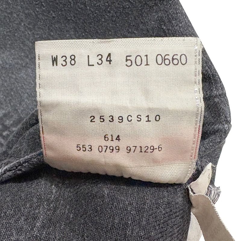 90s��Levi's �꡼�Х�����501��col.������BLACK��size.W38/L34ɽ����Made in U.S.A.���֥�å��ǥ˥�ѥ�ġ���VINTAGE ������ơ����ۡ���šۡ�Ź�޻����Բġ�