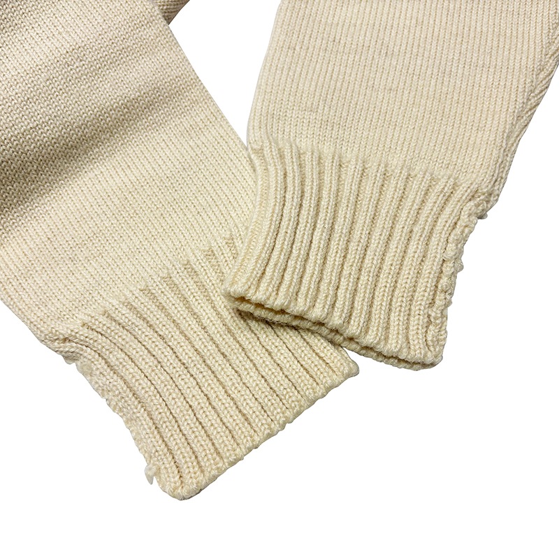 Le Tricoteur �� �ȥꥳ���塼�롡Guernsey Sweater  ���󥸡�����������col:WHITE��size:ɽ���ʤ�(M-L����)��PURE NEW WOOL100%��Made in GUERNSEY ��USED �桼���ɡۡ���šۡ�Ź�޻����Բġ�