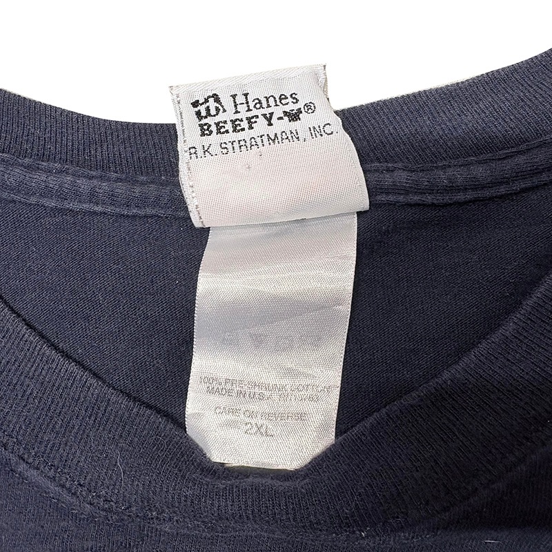 ��06��Harley-Davidson �ϡ��졼���ӥåɥ���LONG SLEEVE T-SHIRTS ���󥰥��꡼�� T����ġ�col:NAVY��size:2XL��Made in U.S.A.����USED �桼���ɡۡ���šۡ�Ź�޻����Բġ�