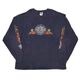 ��06��Harley-Davidson �ϡ��졼���ӥåɥ���LONG SLEEVE T-SHIRTS ���󥰥��꡼�� T����ġ�col:NAVY��size:2XL��Made in U.S.A.����USED �桼���ɡۡ���šۡ�Ź�޻����Բġ�