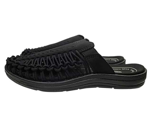 KEEN ������UNEEK 2 SLIDE ��ˡ����ġ� ���饤�ɡ�������롡BLACK/BLACK�����ݡ��ĥ�����롡�����ȥɥ���MENS ���