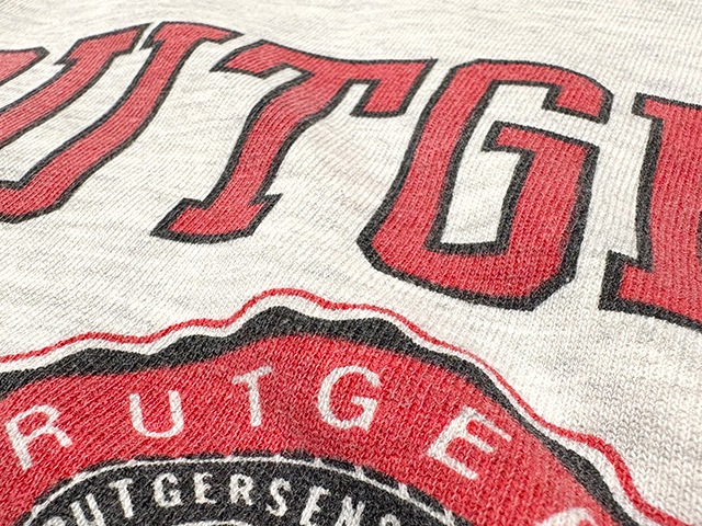 90s��Champion �����ԥ���CREW NECK SWEAT SHIRTS ���롼�ͥå� �������å� ����ġ�col.HEATHER GRAY��size:X-LARGE��RUTGERS UNIVERSITY�����߹��ߥץ��ȡ�Made in U.S.A.������ꥫ�� ��VINTAGE ������ơ����ۡ���šۡ�Ź�޻����Բġ�