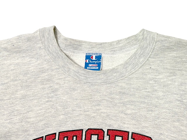 90s��Champion �����ԥ���CREW NECK SWEAT SHIRTS ���롼�ͥå� �������å� ����ġ�col.HEATHER GRAY��size:X-LARGE��RUTGERS UNIVERSITY�����߹��ߥץ��ȡ�Made in U.S.A.������ꥫ�� ��VINTAGE ������ơ����ۡ���šۡ�Ź�޻����Բġ�