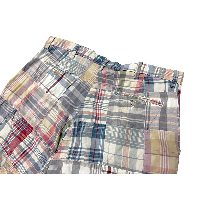 ��SALE 30%OFF��Polo by Ralph Lauren �ݥ� ���ե������MADRAS CHECK SHORTS �ޥɥ饹�����å� ���硼�ġ�col.WHITE��PINK�ϡ�size:W35��COTTON100�� ��USED �桼���ɡۡ���šۡ�Ź�޻����Բġ�