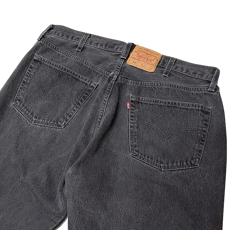 00s��Levi's �꡼�Х�����501��col.������BLACK��size.W40/L32ɽ����Made in U.S.A.���֥�å��ǥ˥�ѥ�ġ���VINTAGE ������ơ����ۡ���š�