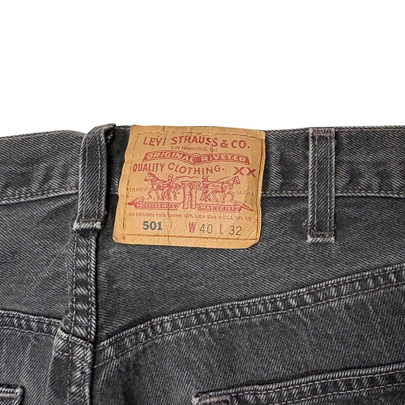 00s��Levi's �꡼�Х�����501��col.������BLACK��size.W40/L32ɽ����Made in U.S.A.���֥�å��ǥ˥�ѥ�ġ���VINTAGE ������ơ����ۡ���š�