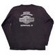 ��07��Harley-Davidson �ϡ��졼���ӥåɥ���LONG SLEEVE T-SHIRTS ���󥰥��꡼�� T����ġ�col:BLACK��size:2X-LARGE��Made in U.S.A.����USED �桼���ɡۡ���šۡ�Ź�޻����Բġ�