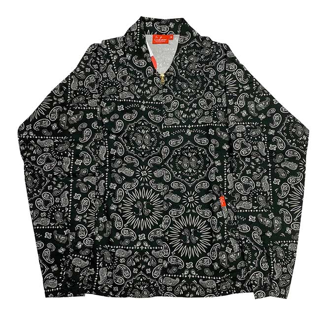 COOKMANåޥDelivery JacketǥХ꡼ 㥱åȡ5PAISLEY BLACK/BLACK/KHAKI/STRIPE BLACK/LEOPARD