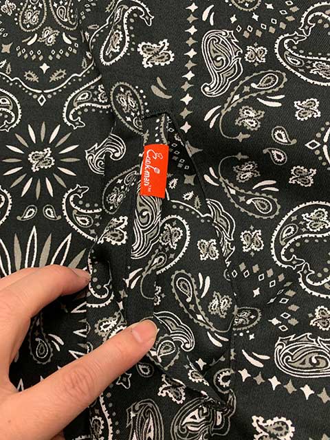 COOKMANåޥDelivery JacketǥХ꡼ 㥱åȡ5PAISLEY BLACK/BLACK/KHAKI/STRIPE BLACK/LEOPARD