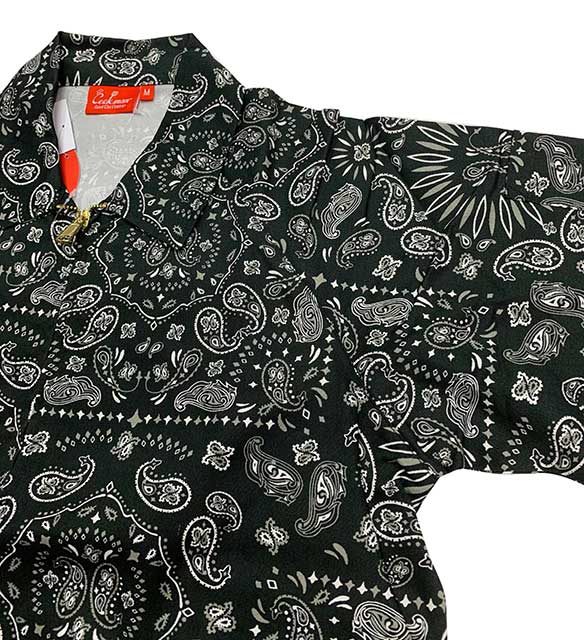 COOKMANåޥDelivery JacketǥХ꡼ 㥱åȡ5PAISLEY BLACK/BLACK/KHAKI/STRIPE BLACK/LEOPARD