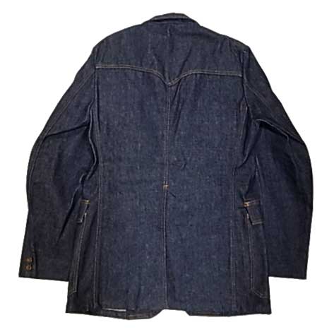 �� DEADSTOCK��70's Levi's �꡼�Х��� DENIM TAILORED JACKET �ǥ˥�ơ��顼�ɥ��㥱�å� ����󥸥��� size:40 �ǥåɥ��ȥå���Vintage ������ơ����ۡ���š�