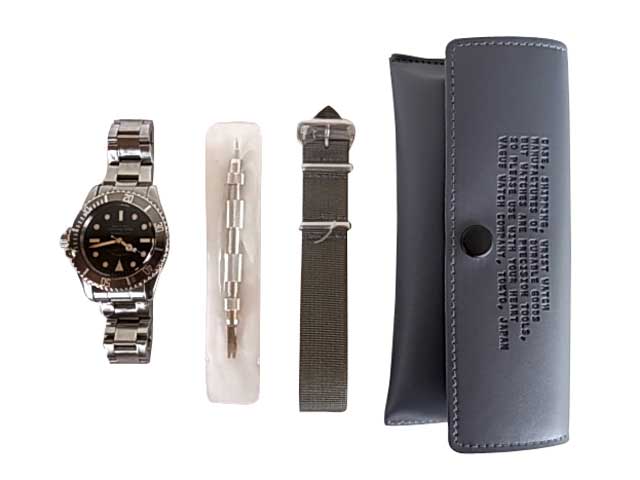 VAGUE WATCH�����������������å���GRAY FAD ���졼�ե����ɡ�40mm ��ư���� �ӻ���