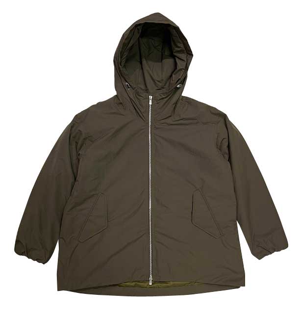 The LOFTLABOեȥ JEAN-2ɡHOODED MIDDLE DOWN JACKETաǥå ߥɥ  㥱åȡ2(BLACK/BEIGE)Kawada Feather2022ǯFW