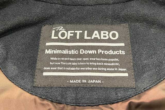 The LOFTLABOեȥ JEAN-2ɡHOODED MIDDLE DOWN JACKETաǥå ߥɥ  㥱åȡ2(BLACK/BEIGE)Kawada Feather2022ǯFW