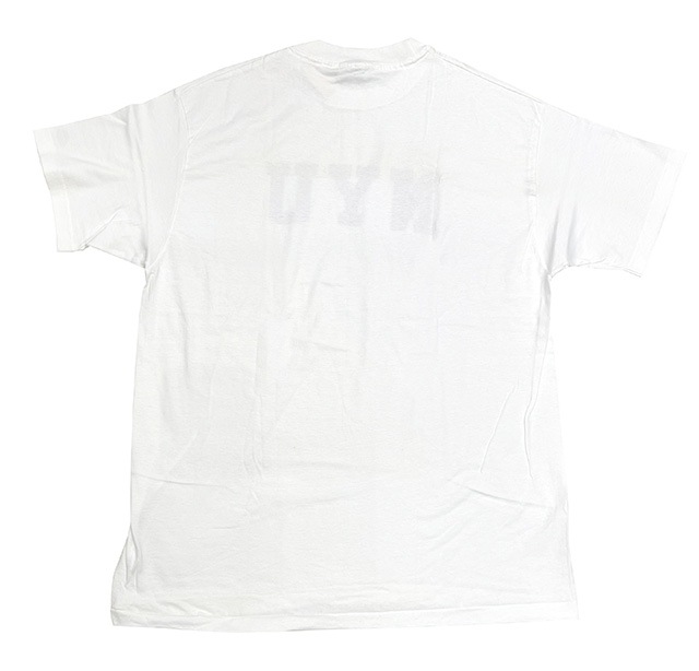��DEADSTOCK��90��s CHAMPION �����ԥ���NYU �ץ��� T����� WHITE��size:X-LARGE ����ꥫ����USED �桼���ɡۡ���š�