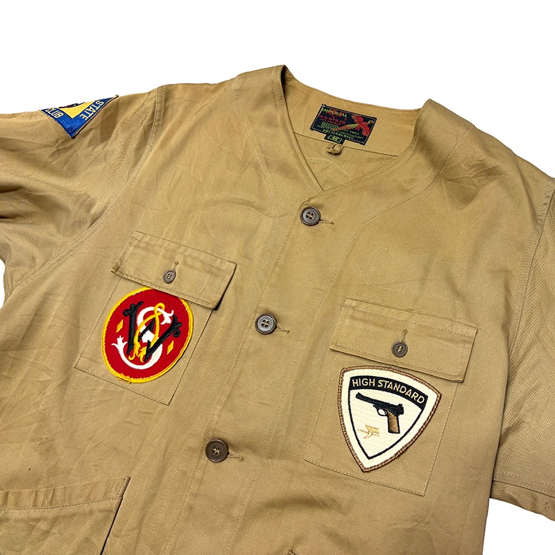 60s��10-X �ƥ󥨥å�����Shooting Jacket ���塼�ƥ��󥰥��㥱�åȡ�col.BEIGE��size:44���Ρ����顼���㥱�åȡ��������� ��VINTAGE �ӥ�ơ����ۡ���š�