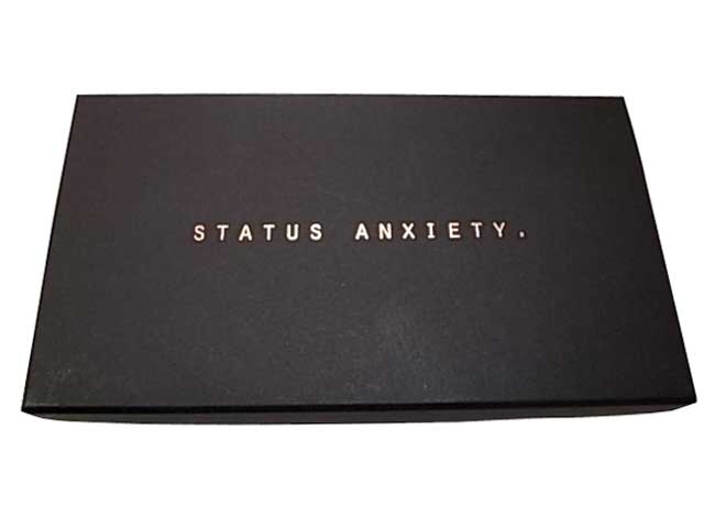 STATUS ANXIETY�����ơ��������󥰥����ƥ�����Dakota��wallet���쥶�� ������åȡ�Ĺ���ۡ�7����Black/Light Grey/Red/Tan/Royal Blue/Sky/Nude��
