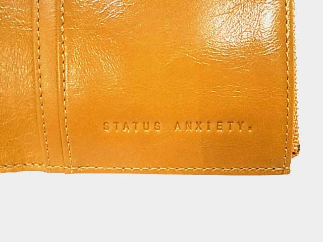 STATUS ANXIETY�����ơ��������󥰥����ƥ�����Dakota��wallet���쥶�� ������åȡ�Ĺ���ۡ�7����Black/Light Grey/Red/Tan/Royal Blue/Sky/Nude��