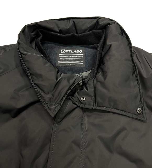 The LOFTLABO  KAWADA FEATHER եȥ  եALEXɡSTAND COLLAR DOWN COAT ɥ顼  ȡ2(BLACK/KHAKI)2022FW