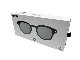 IZIPIZI �����ԥ���#C SUN�����󥰥饹��2��(BLACK��LIGHT SMOKE/TORTOISE��LIGHT BLUE)��LIGHT COLOR COLLECTION��UV���å�