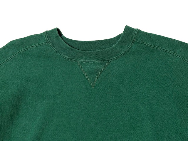 90sRUSSELL ATHLETIC å åHIGH COTTON ϥåȥBICOLOR CREW NECK SWEAT Х顼 롼ͥå åȡcol:GREENGRAYsize:XXL̵ϡMade in USAꥫBIG SIZE VINTAGE ơۡšۡŹ޻Բġ