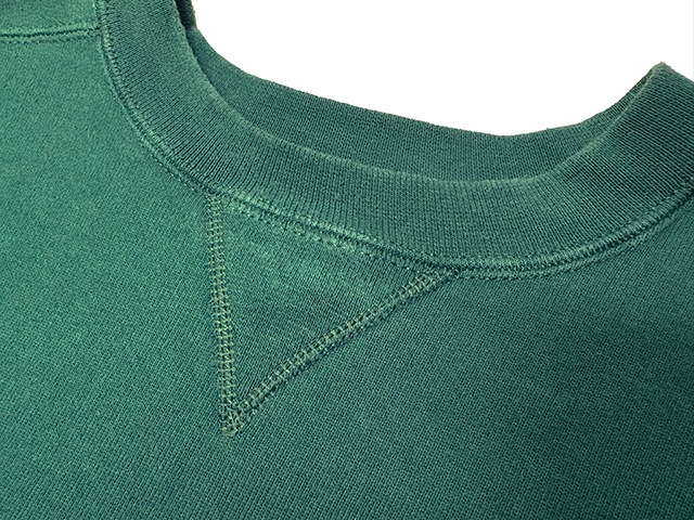 90sRUSSELL ATHLETIC å åHIGH COTTON ϥåȥBICOLOR CREW NECK SWEAT Х顼 롼ͥå åȡcol:GREENGRAYsize:XXL̵ϡMade in USAꥫBIG SIZE VINTAGE ơۡšۡŹ޻Բġ