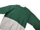 90sRUSSELL ATHLETIC å åHIGH COTTON ϥåȥBICOLOR CREW NECK SWEAT Х顼 롼ͥå åȡcol:GREENGRAYsize:XXL̵ϡMade in USAꥫBIG SIZE VINTAGE ơۡšۡŹ޻Բġ