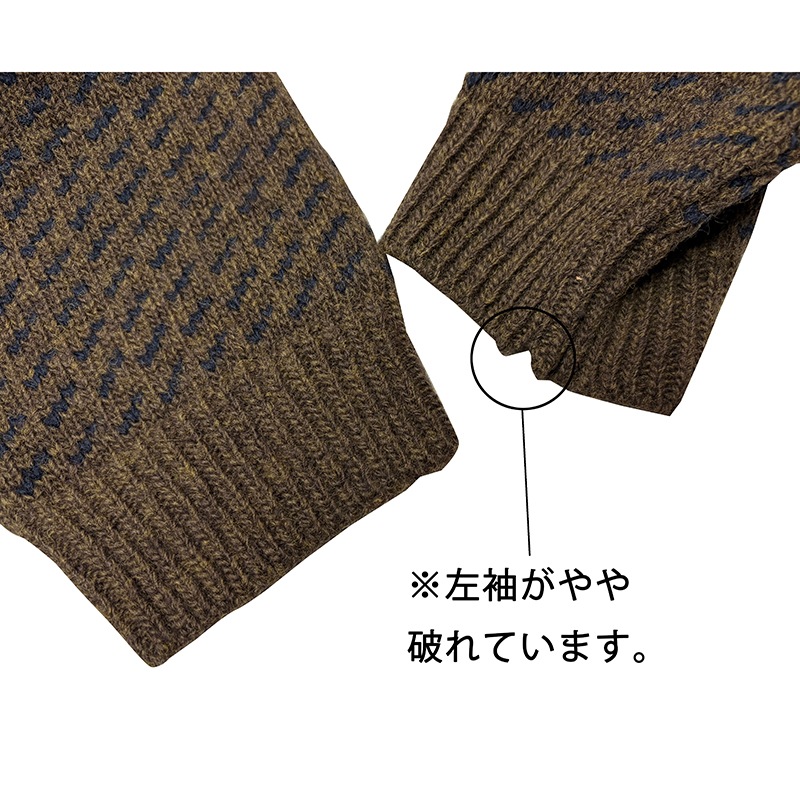 ��DEADSTOCK�ۡ�L.L. Bean ���륨��ӡ���Birds Eye Crew Neck Sweater �С������� ���롼�ͥå� ����������col.BROWN��size:XXL-REG��Made in Norway��BIG SIZE �ڥǥåɥ��ȥå��ۡ���šۡ�Ź�޻����Բġ�