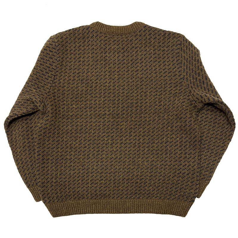 ��DEADSTOCK�ۡ�L.L. Bean ���륨��ӡ���Birds Eye Crew Neck Sweater �С������� ���롼�ͥå� ����������col.BROWN��size:XXL-REG��Made in Norway��BIG SIZE �ڥǥåɥ��ȥå��ۡ���šۡ�Ź�޻����Բġ�