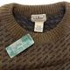 ��DEADSTOCK�ۡ�L.L. Bean ���륨��ӡ���Birds Eye Crew Neck Sweater �С������� ���롼�ͥå� ����������col.BROWN��size:XXL-REG��Made in Norway��BIG SIZE �ڥǥåɥ��ȥå��ۡ���šۡ�Ź�޻����Բġ�