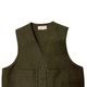FILSON �ե��륽��MACKINAW WOOL VEST �ޥå��Ρ� ������ �٥��ȡ�col:OLIVE��size:ɽ���ʤ�(M����)��100�� VIRGIN WOOL����USED �桼���ɡۡ���š�