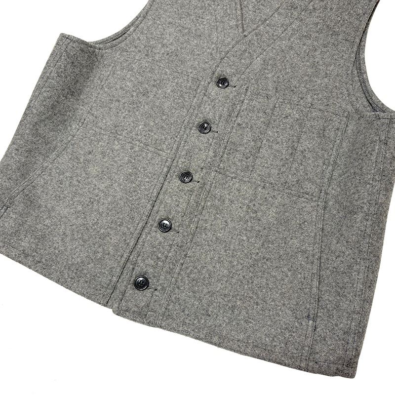 FILSON �ե��륽��MACKINAW WOOL VEST �ޥå��Ρ� ������ �٥��ȡ�col:GRAY��size:ɽ���ʤ�(L����)��100�� VIRGIN WOOL����OLD ������ɡۡ���š�