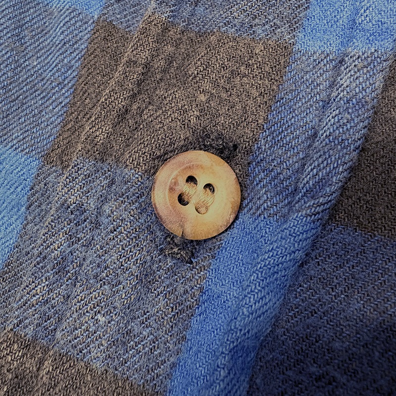 90s��Wear Guard �����������ɡ�L/S Flannel Shirt ���󥰥��꡼�� �ե��ͥ� ����ġ�col:BLUE��size:3XL��Made in U.S.A.���ͥ륷��� ��VINTAGE �ӥ�ơ����ۡ���šۡ�Ź�޻����Բġ�