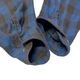 90s��Wear Guard �����������ɡ�L/S Flannel Shirt ���󥰥��꡼�� �ե��ͥ� ����ġ�col:BLUE��size:3XL��Made in U.S.A.���ͥ륷��� ��VINTAGE �ӥ�ơ����ۡ���šۡ�Ź�޻����Բġ�