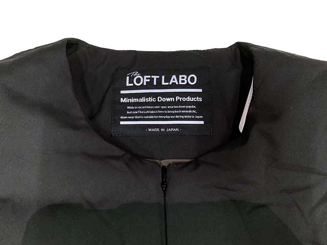 The LOFTLABO  KAWADA FEATHER եȥ  եDAMBɡNO COLLAR OVER DOWN JACKET Ρ顼С󥸥㥱åȡ2(BLACK/BROWN)2022FW