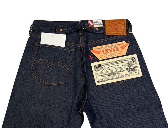 �ڤ�1����1���¤��Levi's �꡼�Х�����501XX��LVC VINTAGE CLOTHING��1937��ǥ롡ORGANIC COTTON �������˥å����åȥ�100%��JEANS RIGID �ꥸ�åɡ����ǥ˥ࡡ�����󥺡�̤�������ȡ��ȥХå��դ�