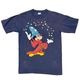 80s��Disney �ǥ����ˡ���FANTASIA �ե��󥿥�����Mickey Mouse T-Shirts �ߥå����ޥ���T����ġ�col:NAVY��size:LARGE��Made in U.S.A. ��VINTAGE �ӥ�ơ����ۡ���š�