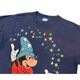 80s��Disney �ǥ����ˡ���FANTASIA �ե��󥿥�����Mickey Mouse T-Shirts �ߥå����ޥ���T����ġ�col:NAVY��size:LARGE��Made in U.S.A. ��VINTAGE �ӥ�ơ����ۡ���š�