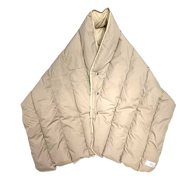 The LOFTLABO ���եȥ�ܡ�KONG ���󥰡�QUILTING DOWN CAPE ����ƥ��� ������ �����ס�2����LT.BEIGE/BLACK��