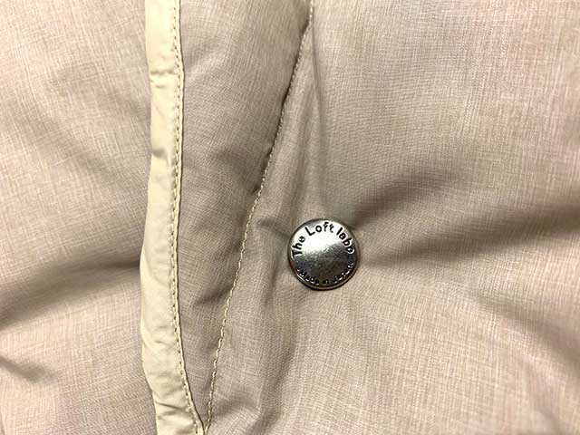 The LOFTLABO ���եȥ�ܡ�KONG ���󥰡�QUILTING DOWN CAPE ����ƥ��� ������ �����ס�2����LT.BEIGE/BLACK��