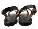 LIGHT MARKER Foot wear �饤�ȥޡ����� �եåȥ���������RISHIKESH SANDAL �ꥷ�������� �쥶�� ������롡BLACK �֥�å���M������(25��26cm)���ϥ�ɥᥤ�ɡ��쥶��������롡KUBIKI LEATHER��LEFT HAND