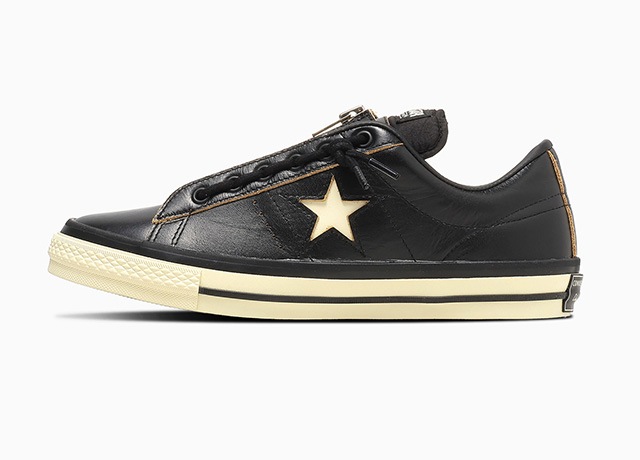 Schott �� CONVERSE ����åȡߥ���С��� ��ONE STAR Z / Schott�� ��󥹥��� BLACK/WHITE �֥�å�/�ۥ磻�ȡ�1AD062�����ˡ�����