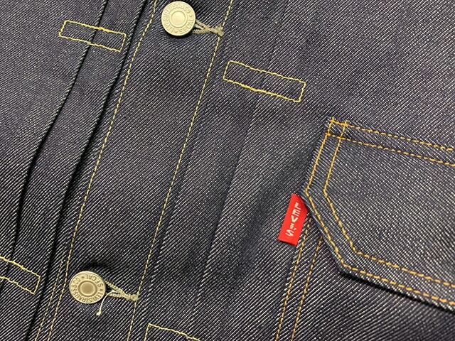 �ڤ�1����1���¤��Levi's �꡼�Х�����VINTAGE CLOTHING��506XX 1936��ǥ롡TYPE I �ȥ�å������㥱�åȡ��ե������ȡ�LVC��NON WASH �Υ󥦥��å��塡�ǥ˥ॸ�㥱�åȡ����������