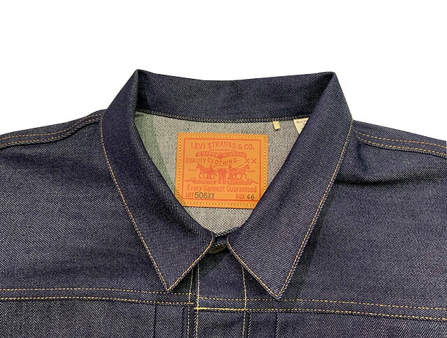 �ڤ�1����1���¤��Levi's �꡼�Х�����VINTAGE CLOTHING��506XX 1936��ǥ롡TYPE I �ȥ�å������㥱�åȡ��ե������ȡ�LVC��NON WASH �Υ󥦥��å��塡�ǥ˥ॸ�㥱�åȡ����������