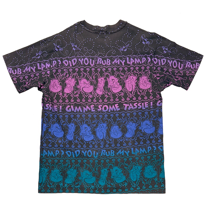 80s��Disney �ǥ����ˡ���ALADDIN ���饸��Genie T-Shirts �����ˡ�T����ġ�col:���ߥ�����size:ɽ���ʤ�(XL����)��Made in U.S.A. ��VINTAGE �ӥ�ơ����ۡ���š�