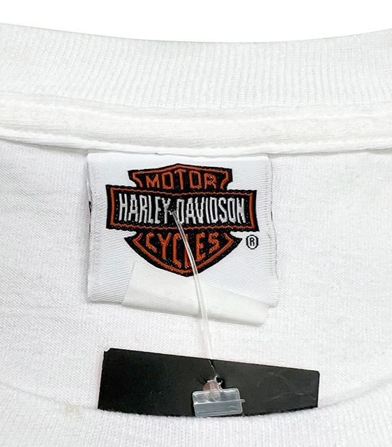 ��DEADSTOCK��HARLEY DAVIDSON���ϡ��졼���ӥåɥ���T����ġ�Hanes��BEEFY�ܥǥ���color:WHITE size:X-LARGE�ڥǥåɥ��ȥå��ۡ�VINTAGE ������ơ����ۡ�Ź�޻����Բġ�