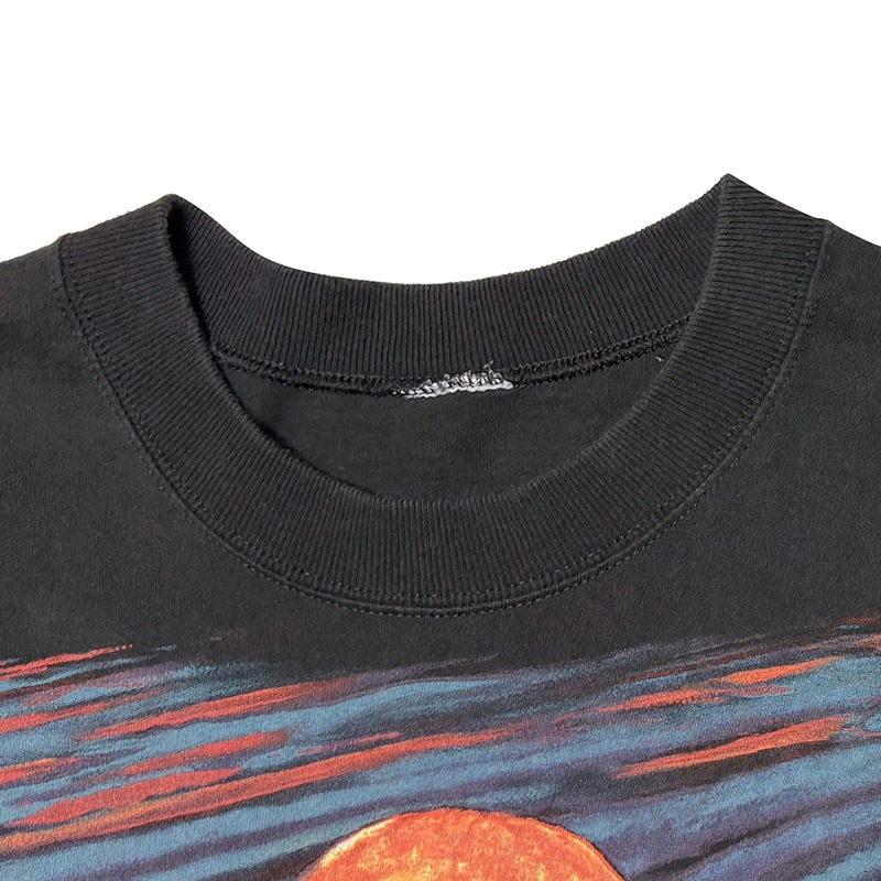 90s��Edvard Munch ���ɥ�����ɡ���󥯡��ɶ��� �� T����ġ�col:BLACK��size:ɽ���ʤ�(XL-2XL����)��ON THE WALL ��VINTAGE �ӥ�ơ����ۡ���š�
