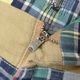 70s��CORBIN �����ӥ�MADRAS CHECK PATCHWORK PANTS �ޥɥ饹�����å� �ѥå���� �ѥ�ġ�col.GREEN�ϡ�size:ɽ���ʤ�(����W34/L28����)����VINTAGE �ӥ�ơ����ۡ���š�